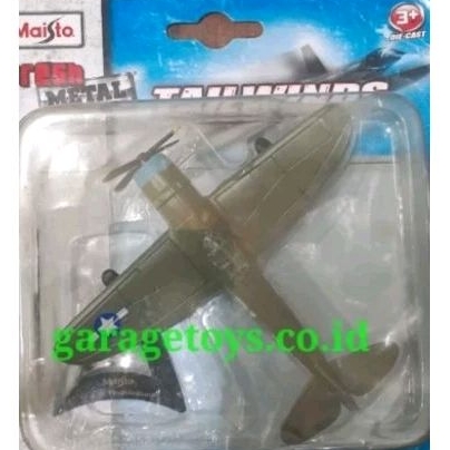 Maisto Tailwinds Diecast Pesawat Helikopter P47D Thunderbolt