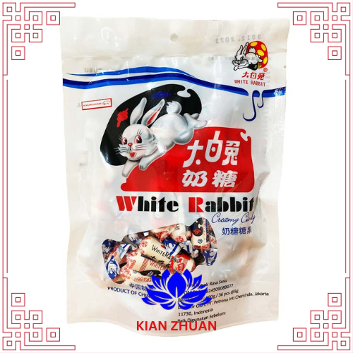 

Permen Susu Kelinci White Rabbit 180g