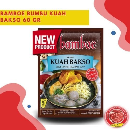 

BAMBOE BUMBU KUAH BAKSO 60 GR