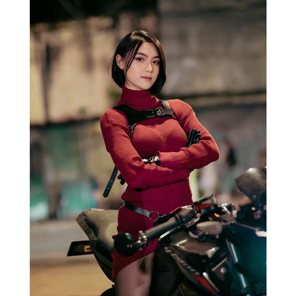 ada wong | dress ada wong | baju ada wong | cosplay ada wong (HARGA DI ATAS HANYA HARGA DRESS NYA SA