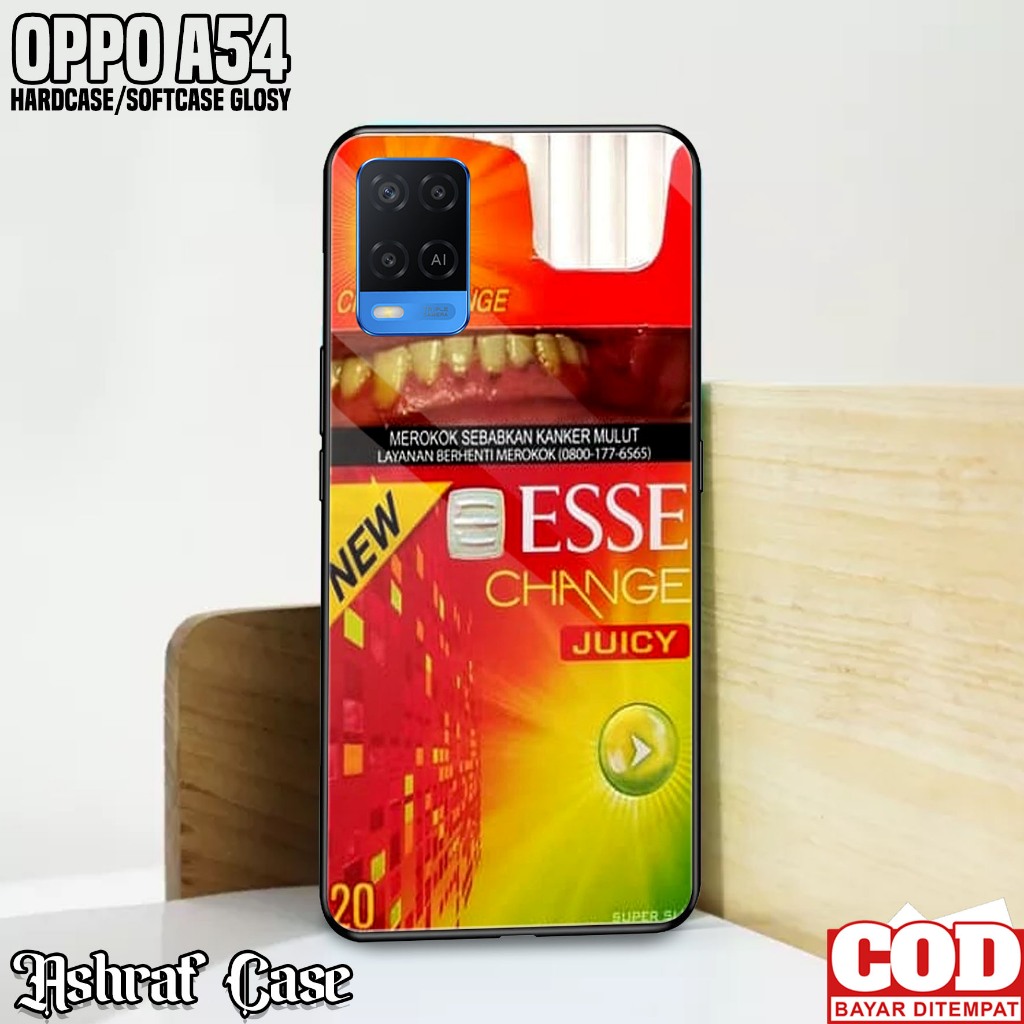 Case OPPO A54 - Casing Hp OPPO A54 ( ESS ) Silikon Hp OPPO A54 - Softcase Glass Kaca - Kondom Hp OPP