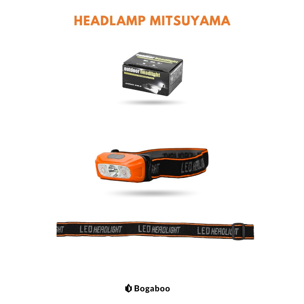 HEADLAMP CHARGING - SENTER CAS - LAMPU - SENTER KEPALA LED - SENTER LED TERANG