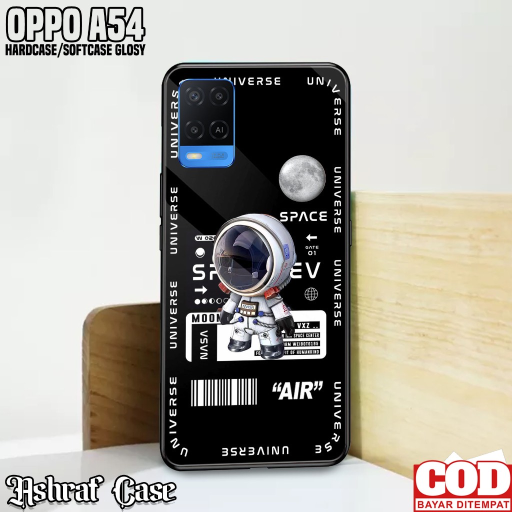 Case OPPO A54 - Casing Hp OPPO A54 ( PLNT ) Silikon Hp OPPO A54 - Softcase Glass Kaca - Kondom Hp OP