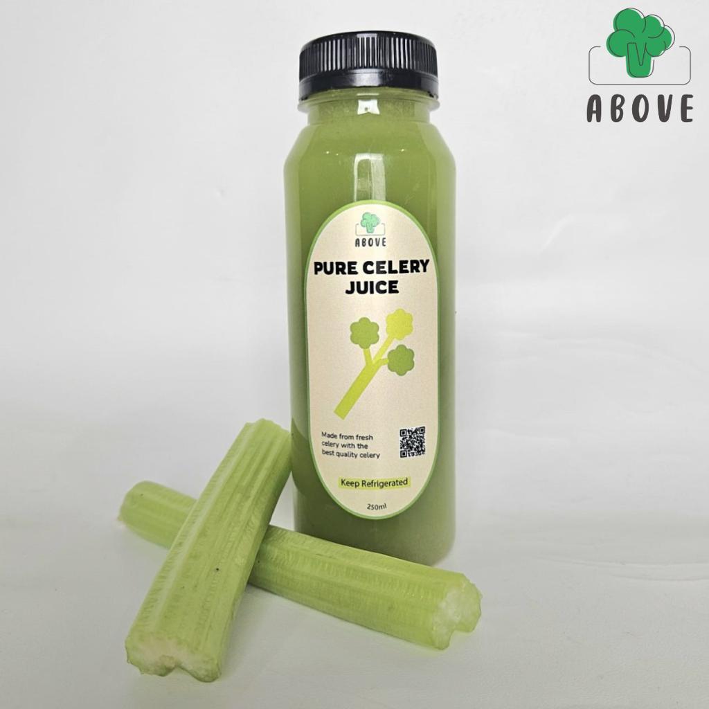 

Pure Celery Juice / Jus Seledri 250 ml - Juice ABOVE