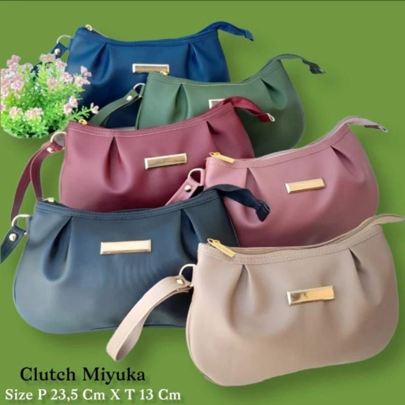 Clutch Wanita Cantik Tas Tempat Make Up Hp Multifungsi