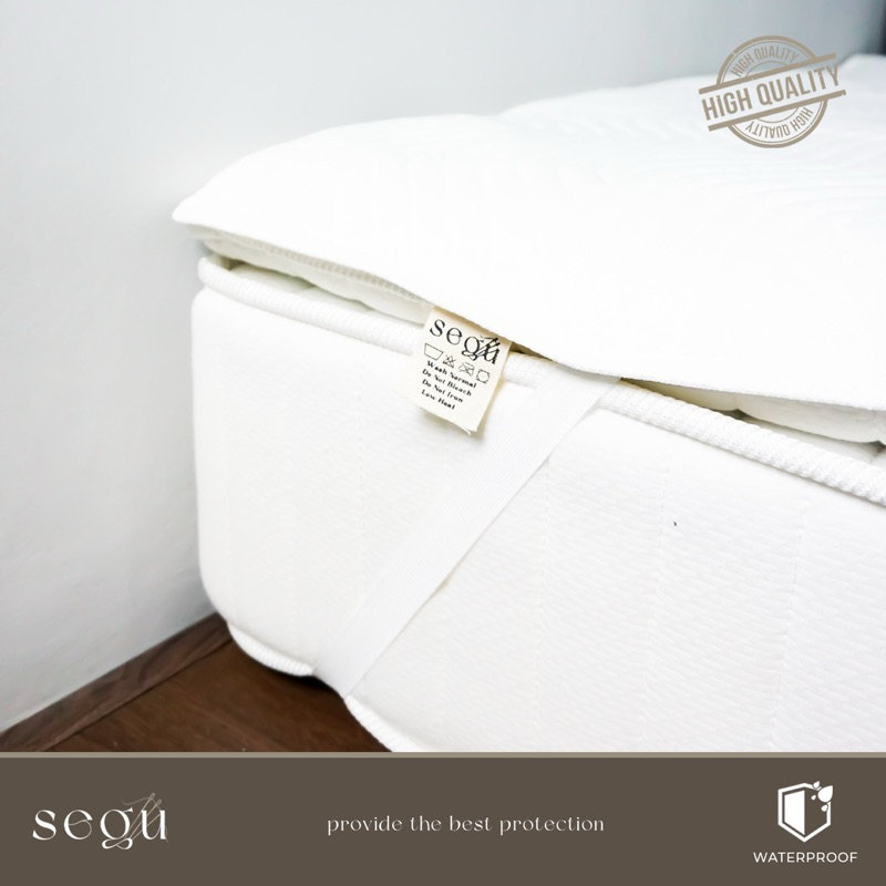 Matras Protector Waterproof / Pelindung Kasur / Matras Kasur Rajut Anti Air