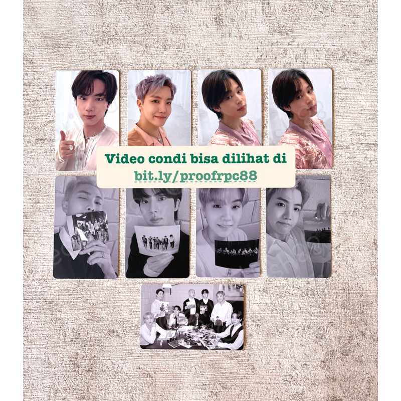 [CEK VARIASI] BTS PROOF Album OFFICIAL Photocard PC Poca | BANGTAN RM JIN SUGA J-HOPE JIMIN V JUNGKO