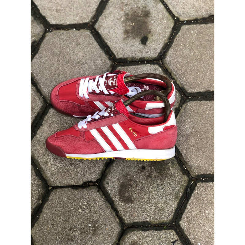 ADIDAS SL80 BURGUNDY