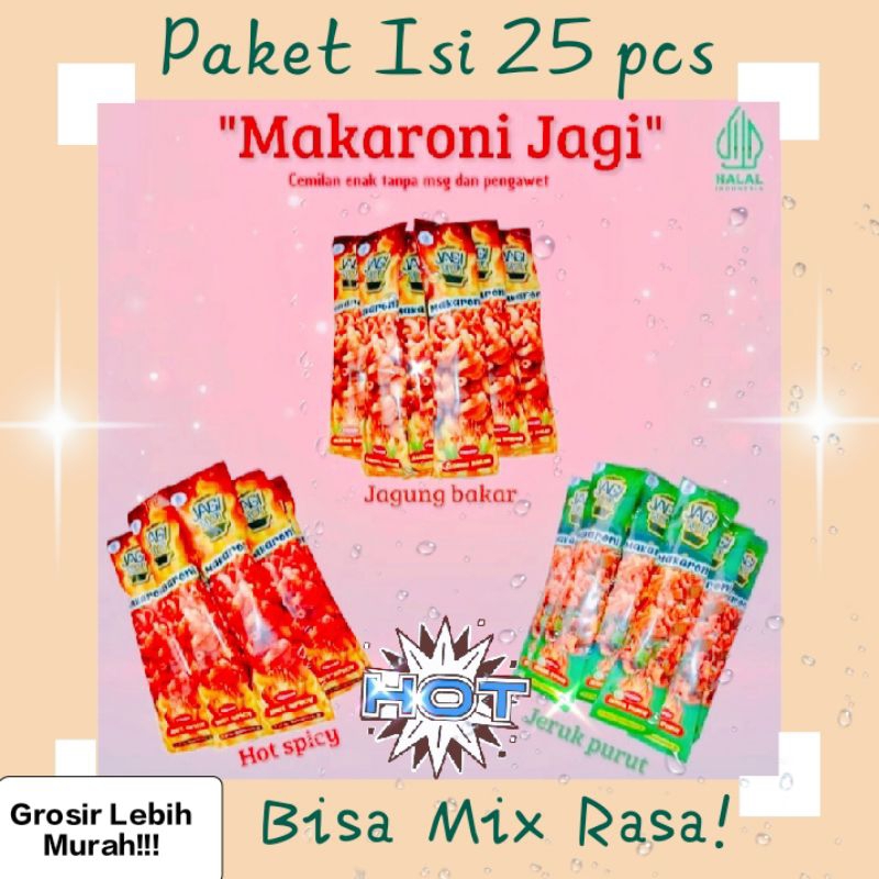 

Macaroni/Makaroni Jagi Viral Tiktok 1 Pack Isi 25 pcs.