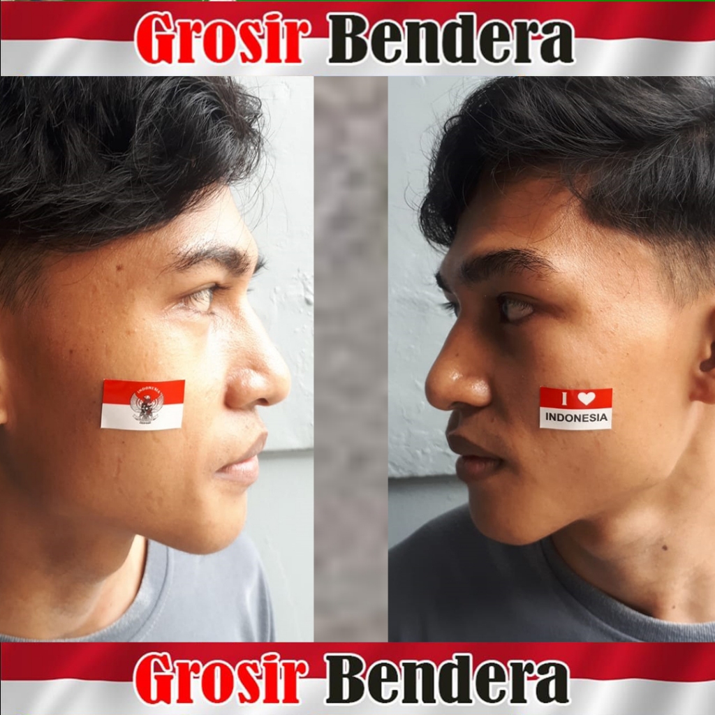 

Stiker Pipi Merah Putih isi 50 pcs