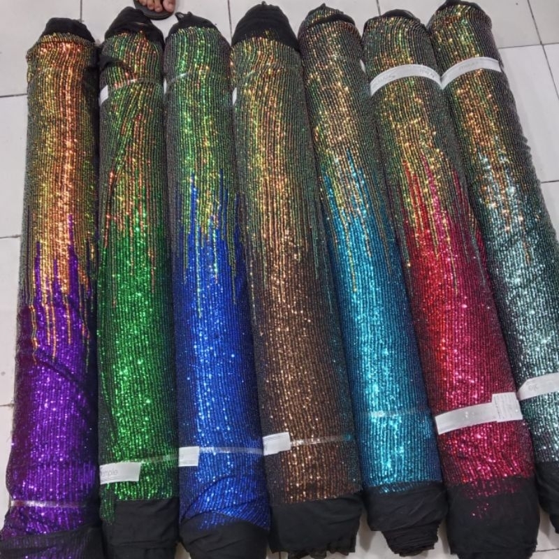 KAIN SEQUIN GRADASI ARTIS TERKINI