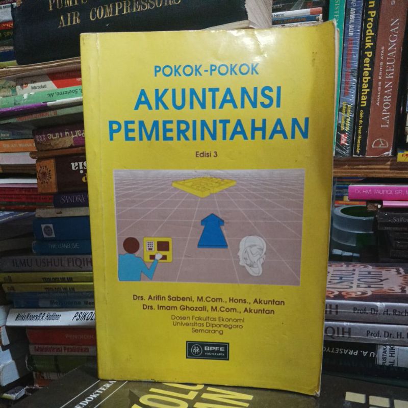 buku pokok akuntansi pemerintahan bekas original