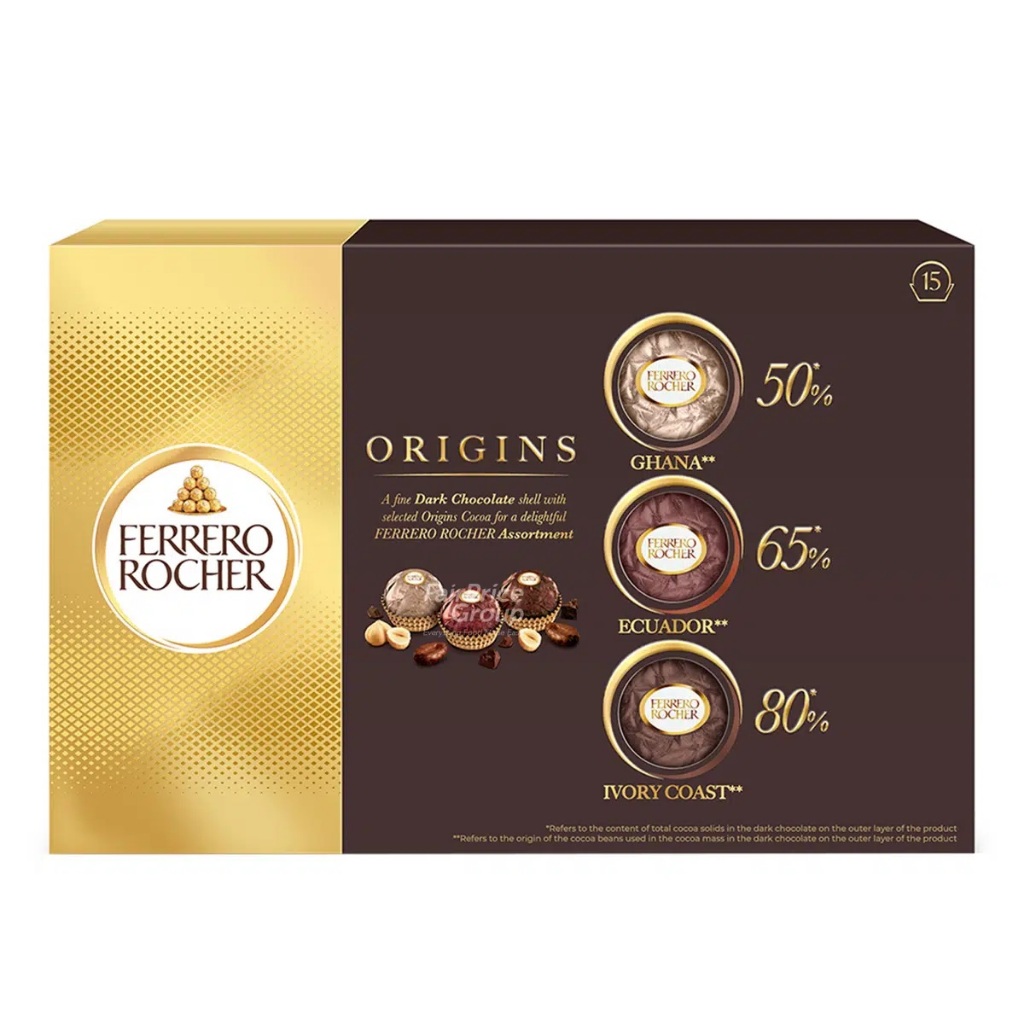 

Ferrero Rocher Origins Chocolate T15 187.5g