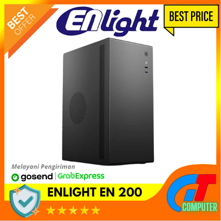 CASING ENLIGHT EN-200 Mini ATX PSU 300W By Enlight