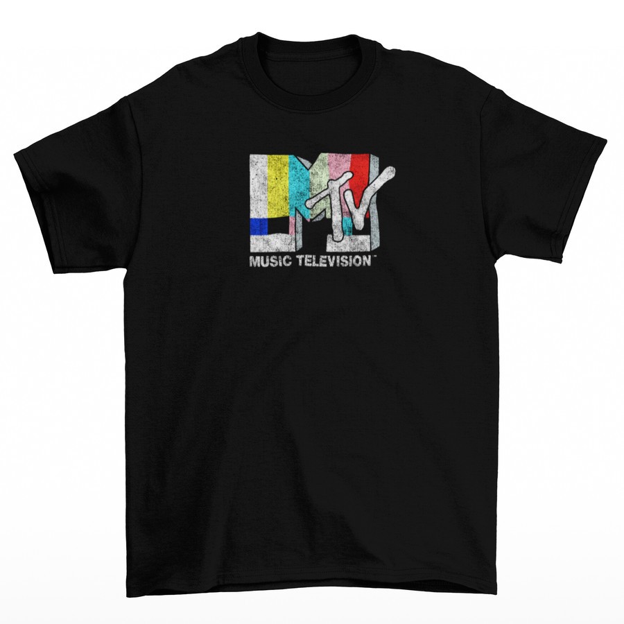 kaos pria Tomoinc - MTV Signal Interrupted Logo