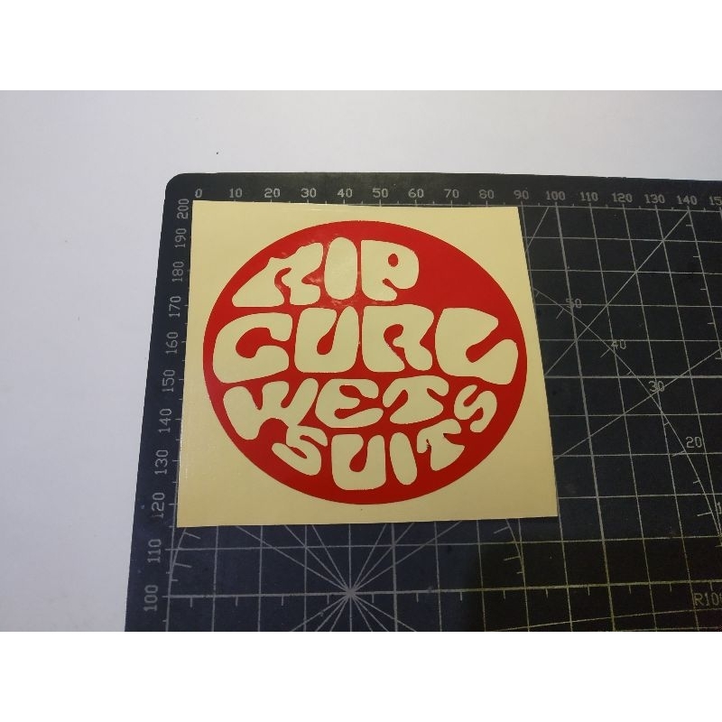 

cutting stiker rip curl