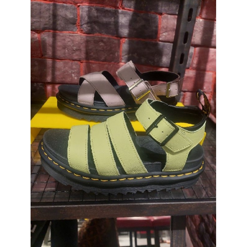 SANDAL DR MARTENS DOCMART BLAIRE GREEN SIZE 36 - 41 NEW ORIGINAL