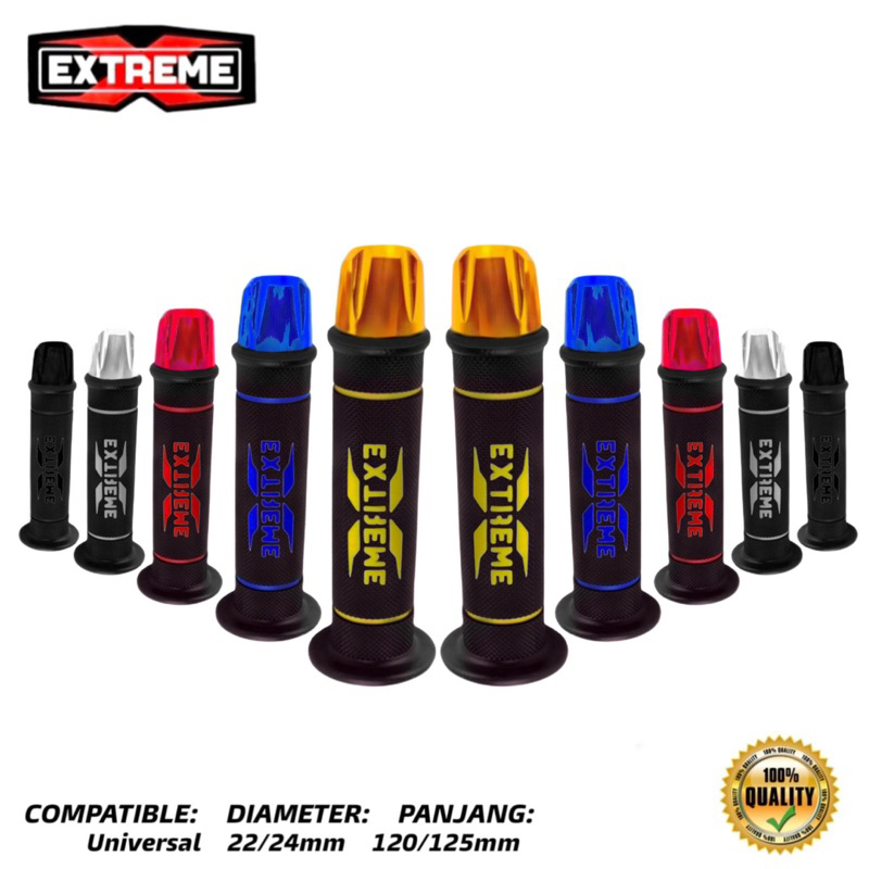 Handgrip EXTREME +Jalu Stang CNC Model RCB hg55 Sarung gas RCB Universal Semua motor