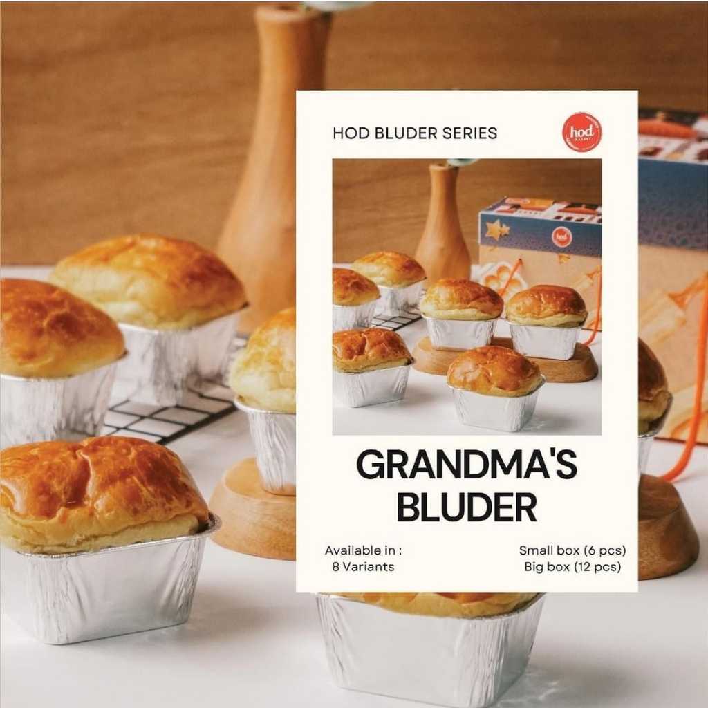 

Grandma's Bluder - Roti Bluder Hod Bakery dengan telur ayam kampung