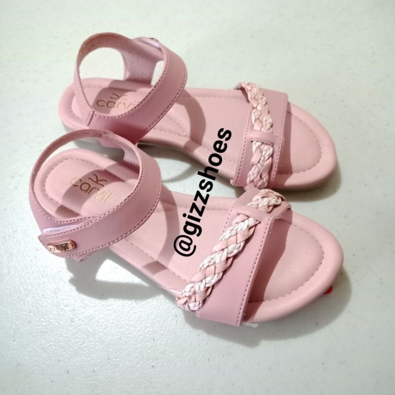 Sepatu Sandal Anak Cewek Wanita Perempuan Pita Knot Kasual Carvil Chikita 01 Alluna 02 Andini 2 Pink