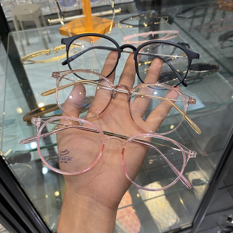 Kacamata 2125 Plastik Oval