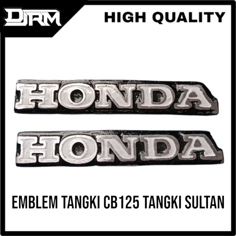 EMBLEM TANGKI HONDA CB 125 TANGKI SULTAN LOGO TANGKI SULTAN