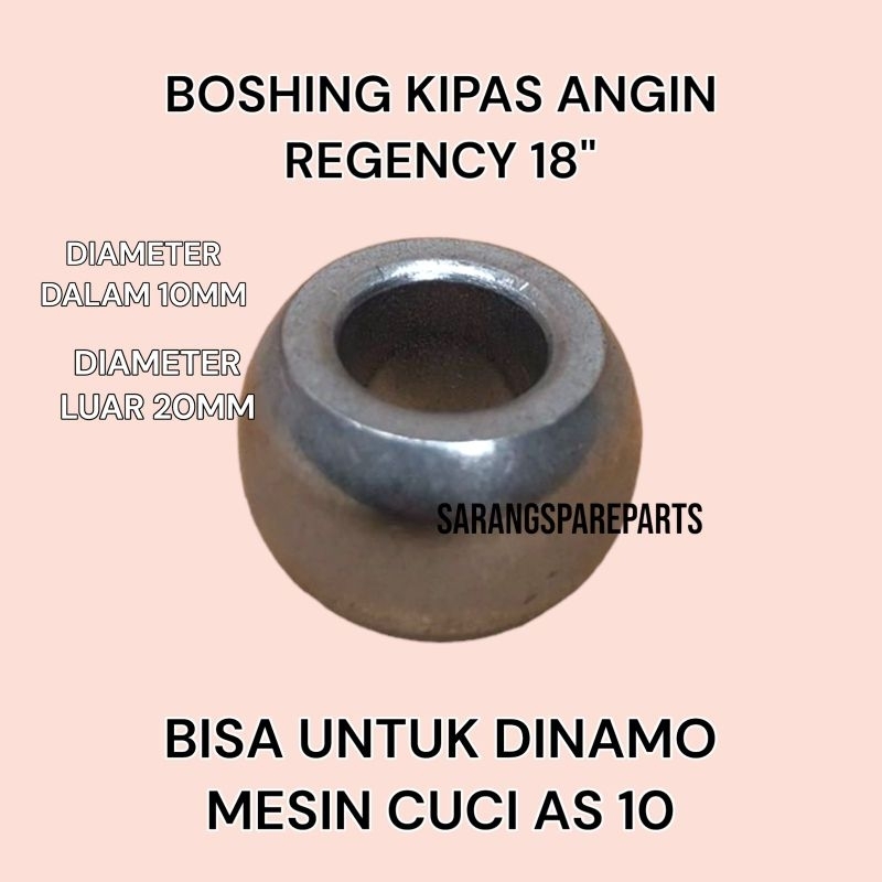 BOSHING KIPAS ANGIN DAN MESIN CUCI AS 10MM / BOSING KIPAS ANGIN REGENCY / BOSHING KIPAS ANGIN AS 10 