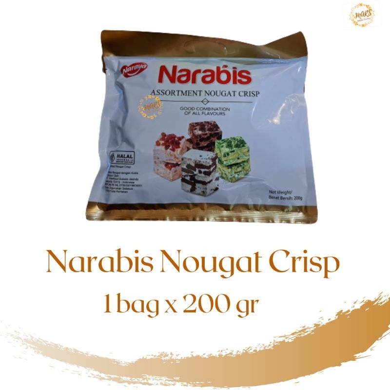 

Narabis Nougat Crisp 200 gr
