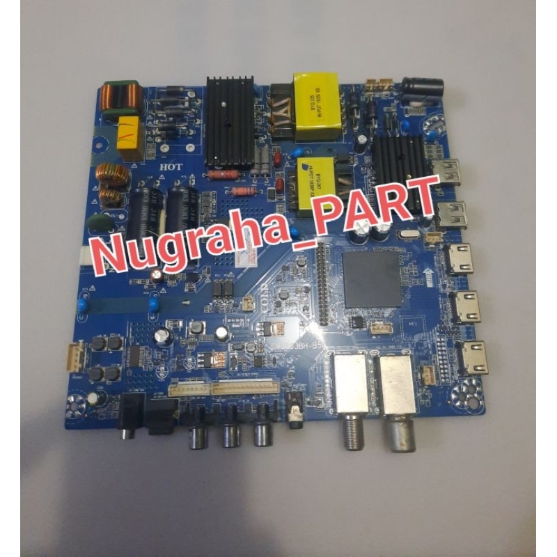 MB Mainboard Mesin TV POLYTRON PLD43TS153 PLD 43TS153 43TS153