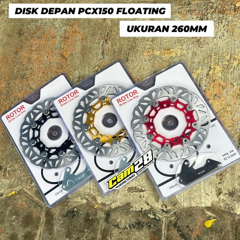 DISK DEPAN PCX 150 UKURAN 260MM FLOATING