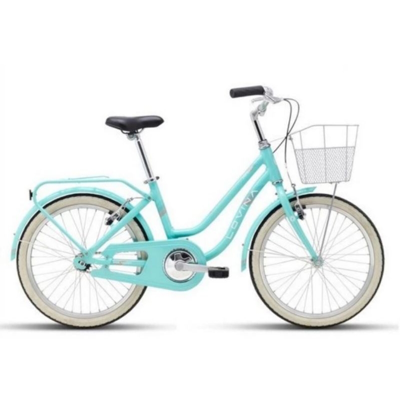 Sepeda mini perempuan POLYGON LOVINA UK 24