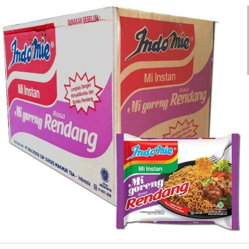 

Indomie goreng rendang
