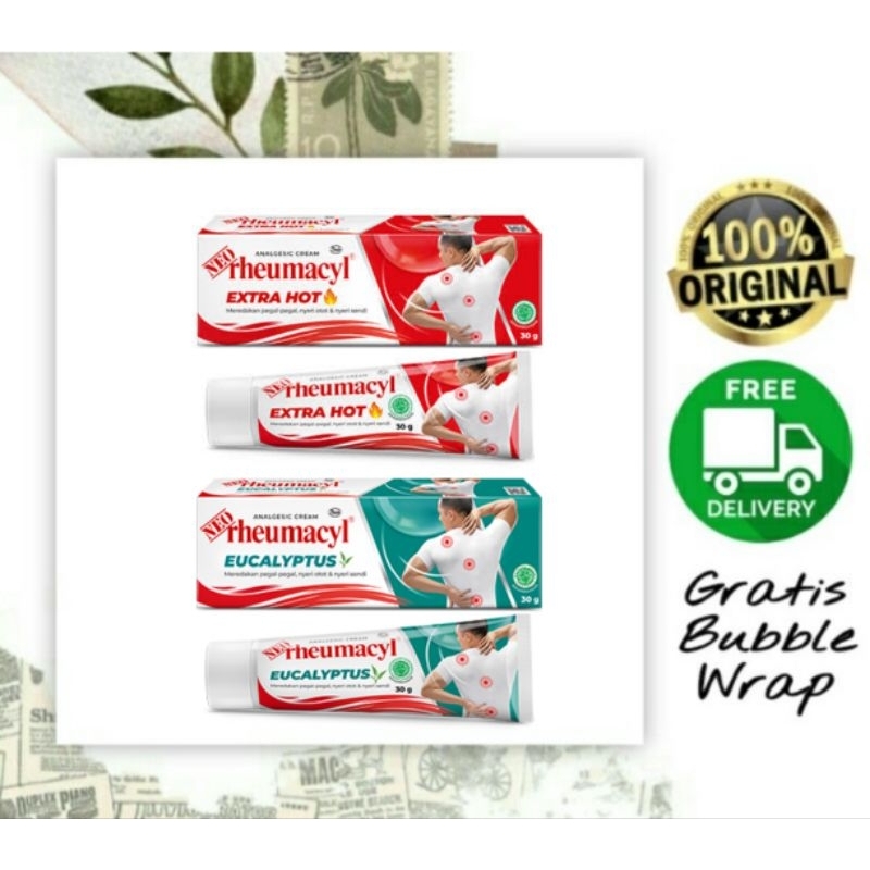 Neo Rheumacyl Cream Eucalyptus / Neo Rheumacy Cream Extra Hot / Krim Neo Rheumacyl