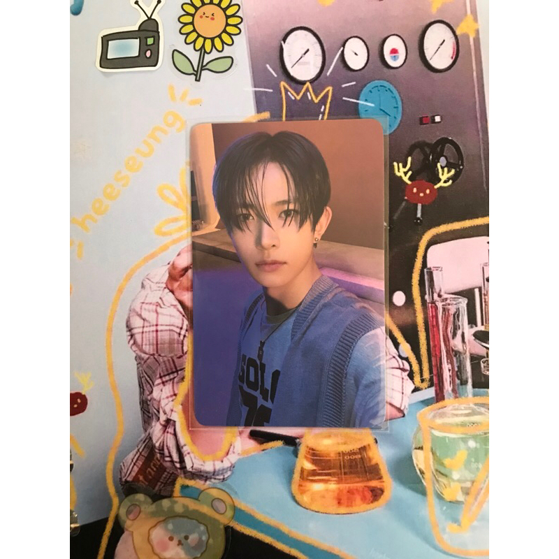 [BOOKED] PHOTOCARD OFFICIAL LD PWS R1 ORANGE BLOOD HEESEUNG