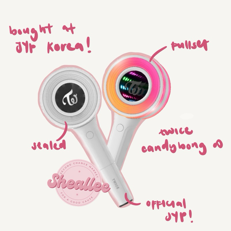 TWICE LIGHTSTICK CANDY BONG♾️
