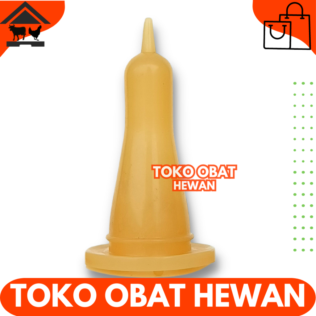 DOT KAMBING SILIKON KUNING - Dot Cempe Silikon Kuning Berkualitas - Dot Anak Kambing