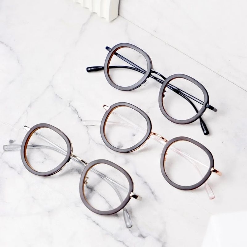 frame kacamata kayu kacamata lentur 38080 (paket frame + lensa)