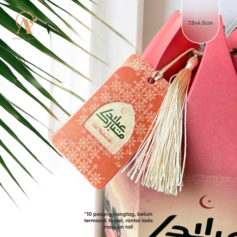 

Ashadewi Gayatri – 10 pcs Hangtag Eid Mubarak Sunset/Dawn Edition 2024