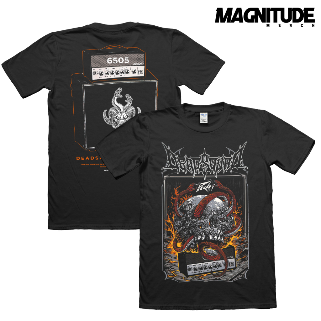 Magnitude T-Shirt Deadsquad x Peavey | Kaos musik | Kaos band | New Arrival |