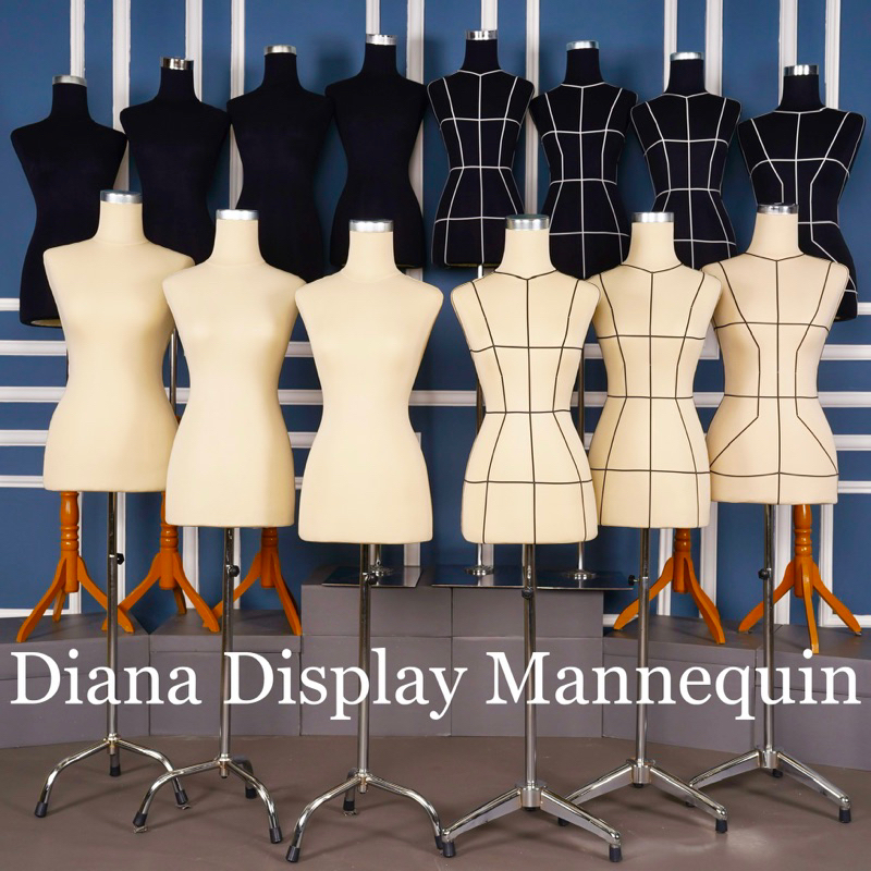 MANEKIN DM WANITA FULL BUSA BISA TUSUK JARUM | PATUNG BAJU WANITA DRESS MAKING KEBAYA