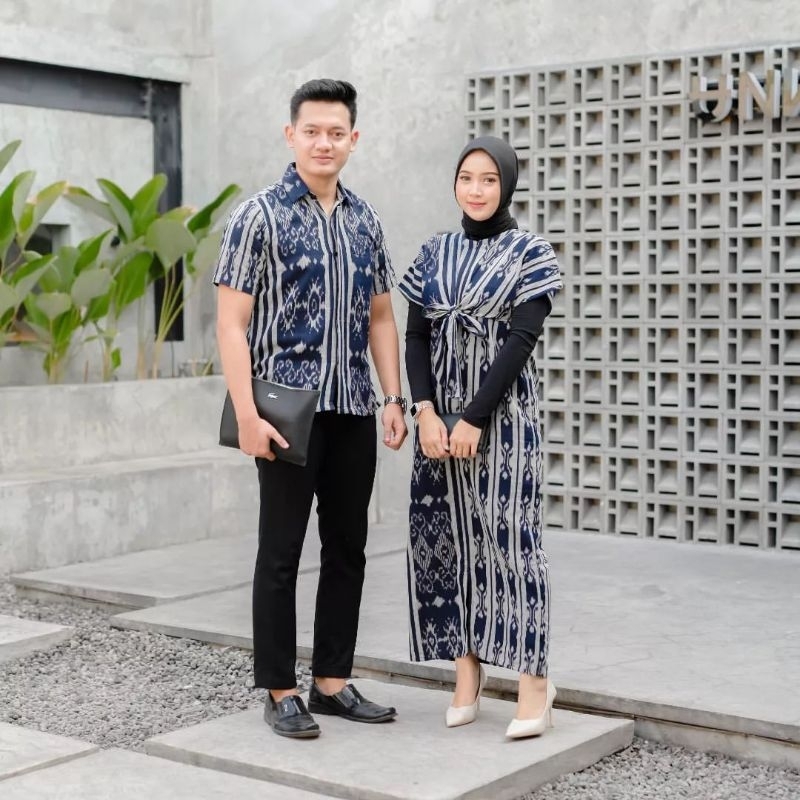 COUPLE TENUN PASANGAN BAJU PREWEDDING KONDANGAN KEKINIAN