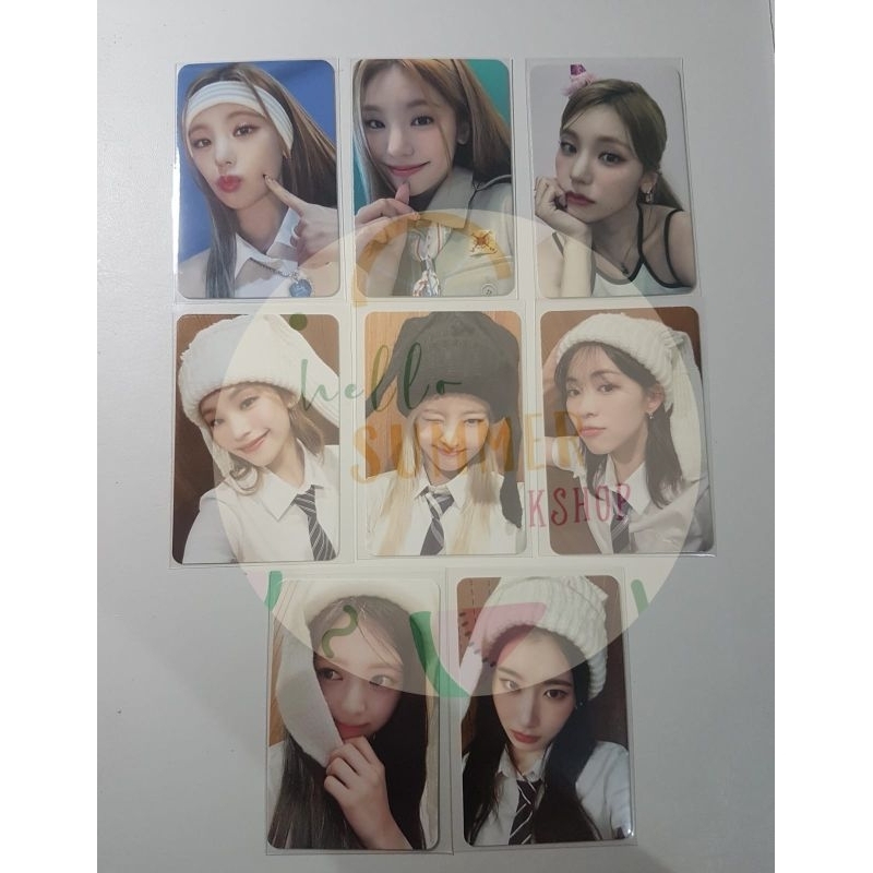 ITZY Kill My Doubt Benefit Qoo Makestar MMT Photocard PC