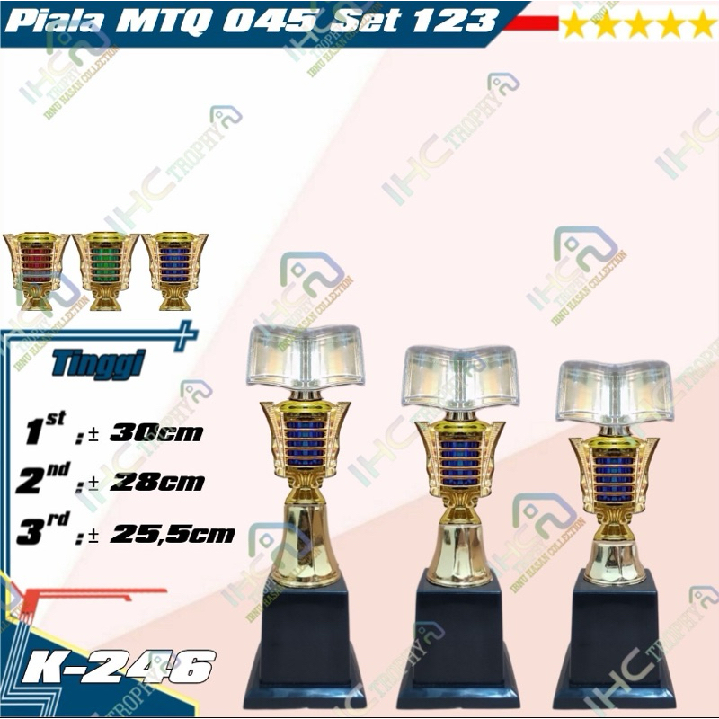Piala Set MTQ B045 k246
