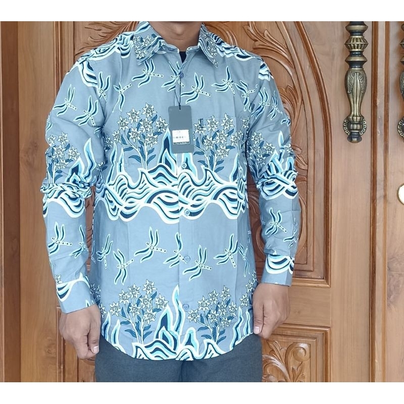 (COD)KEMEJA ERKAPE BATIK ORIGINAL TAMPIL ELEGAN