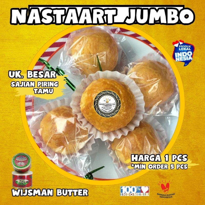 

Nastar Jumbo Wijsman | Homemade by BALQUEST BAROKAH JAYA | Kedai AL Madina