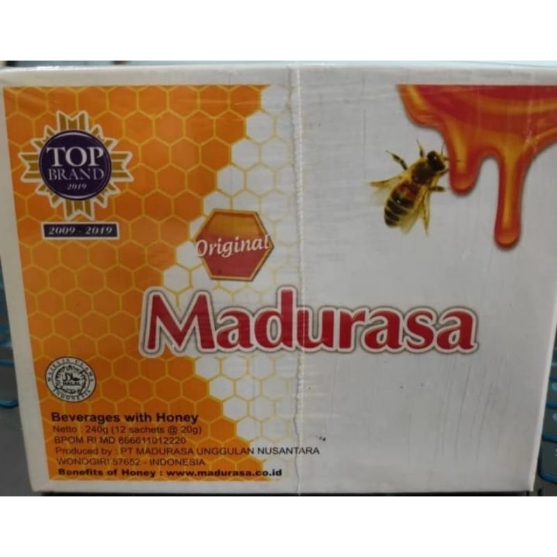 

Madu Rasa rasa original 1 box isi 12 sachset