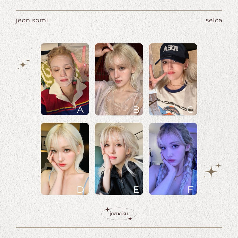 [SOMI] PHOTOCARD SELCA 2 JEON SOMI UNOFFICIAL