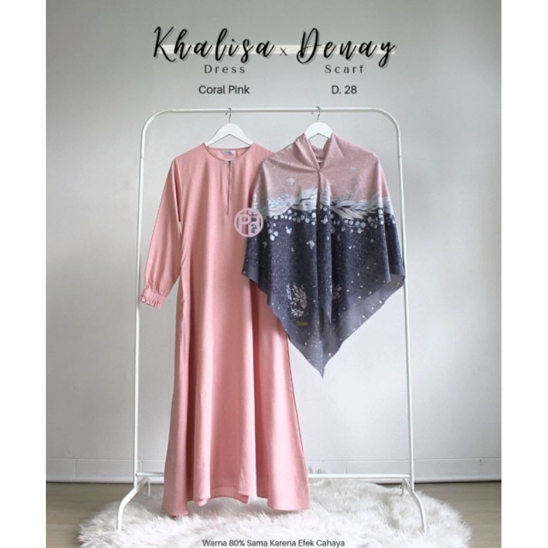 Gamis khalisa pelangi Hijab