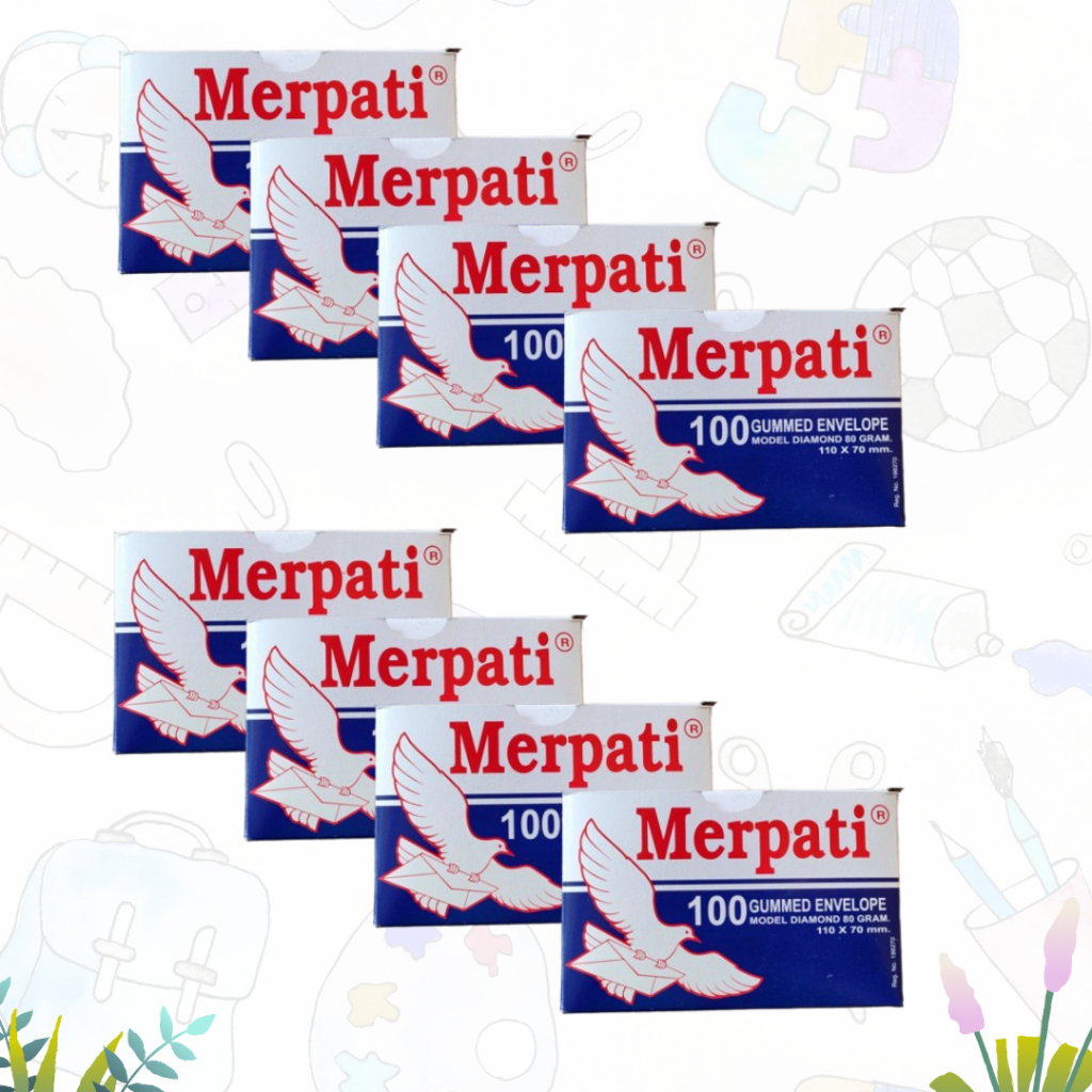 

AMPLOP MERPATI 110 X 70 mm [ isi 5 dus ] PACK