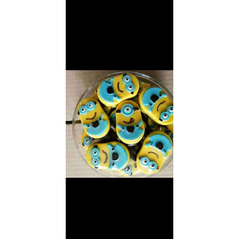 

coklat karakter lucu minion